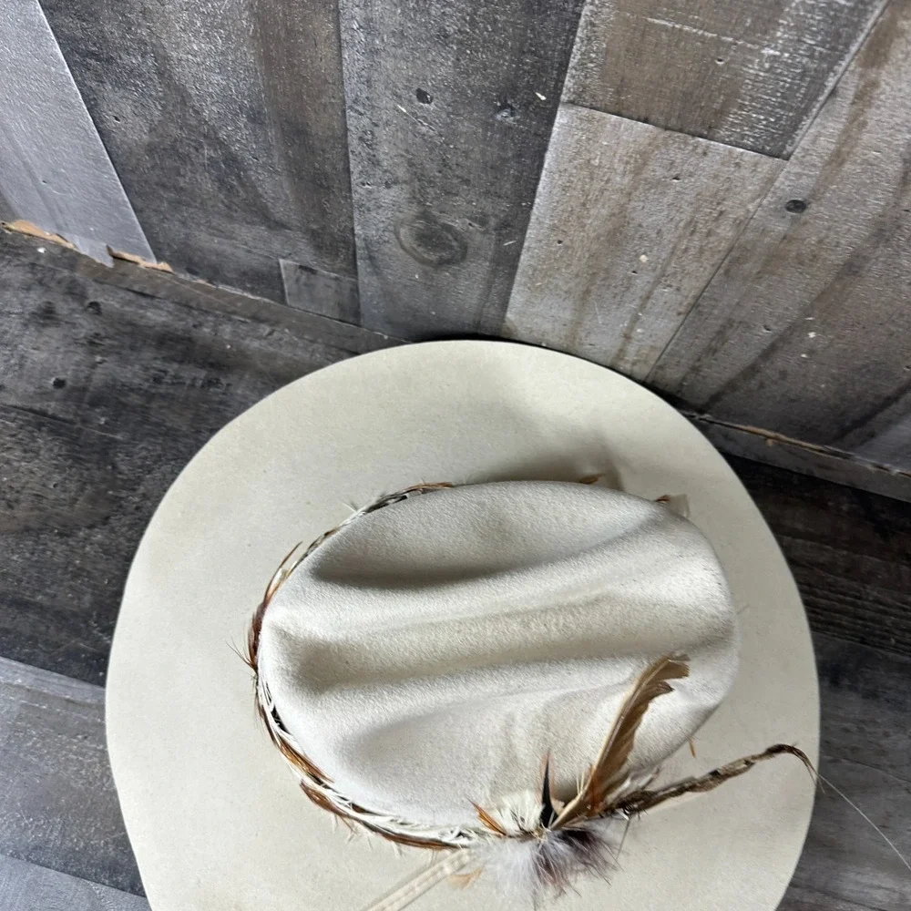 Eddy Bros New Breed xxx‎ Fur felt hat 7 1/4 Light Colored
